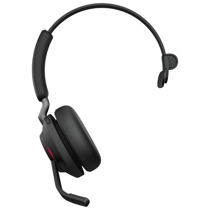 Jabra 26599-889-899 Evolve2 65 Auricolare Monoauricolare Wireless Bluetooth 5.0 USB-C Busylight a 360° Autonomia 37 ore colore Nero