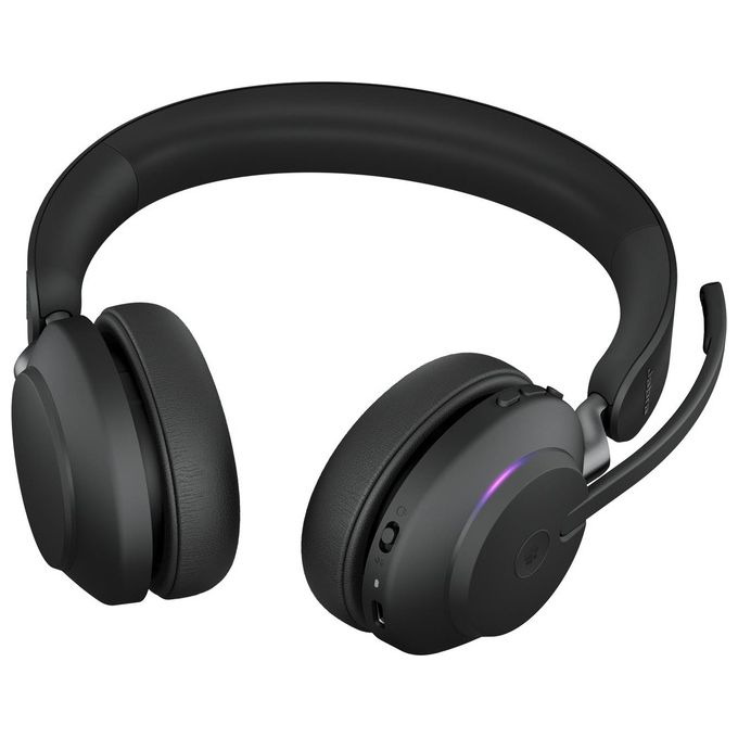 Jabra Evolve2 65 Ms Stereo Cuffia Padiglione Auricolare Nero