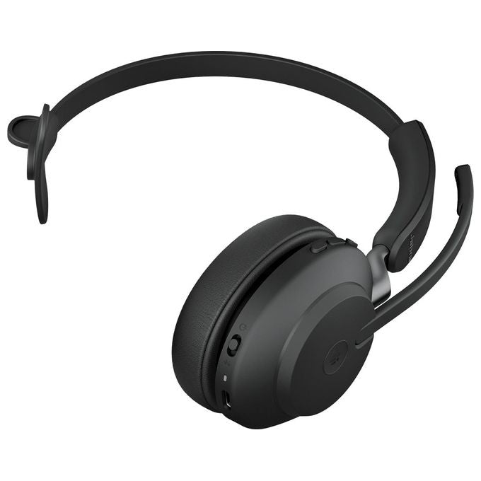 Jabra 26599-899-989 Evolve2 65 Auricolare Wireless Mono USB-A Bluetooth 5.0 Microsoft Teams 37 ore autonomia colore Nero