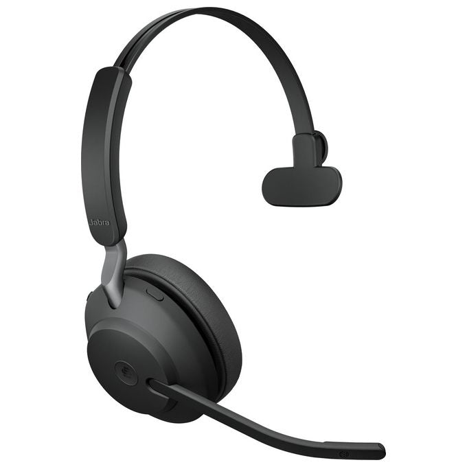 Jabra 26599-899-999 Evolve2 65 Cuffia Mono Wireless Bluetooth USB tipo A Microsoft Teams 30 m autonomia 24h colore Nero
