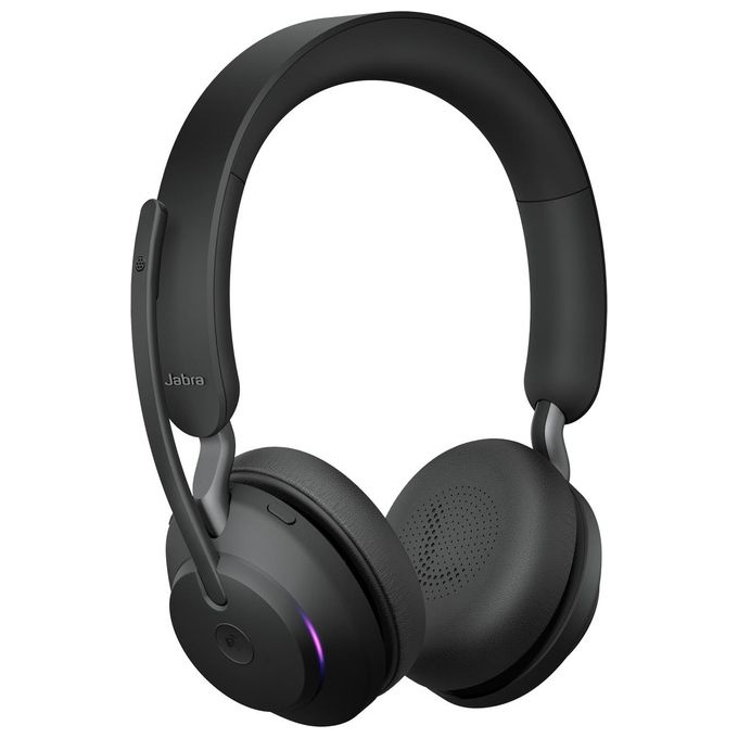 Jabra 26599-999-899 Evolve2 65 Cuffie Wireless On Ear MS Stereo Bluetooth 5.0 37h Autonomia USB-C colore Nero