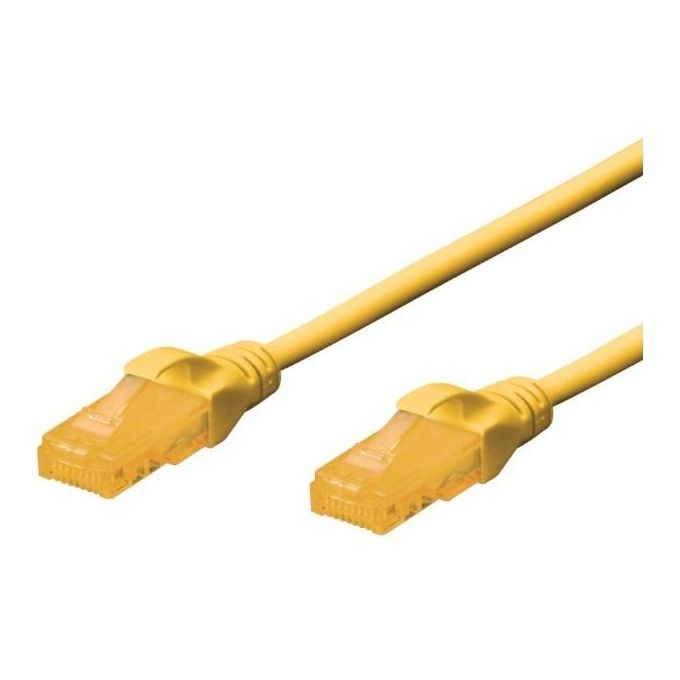 Wp Europe Patch U-Utp Cat.6 Pvc Giallo 0.2