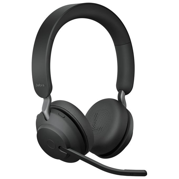 Jabra 26599-989-899 Evolve2 65 Auricolare Wireless UC Stereo Bluetooth 5.0 USB-C 37 ore autonomia 3 microfoni colore Nero
