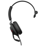 Jabra 24089-899-899 Evolve2 40 Auricolare Cablato Mono a Padiglione per Ufficio con USB tipo-C colore Nero