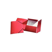 Esselte Cartelle 3 Lembi con Elastico Rainbow Rosso