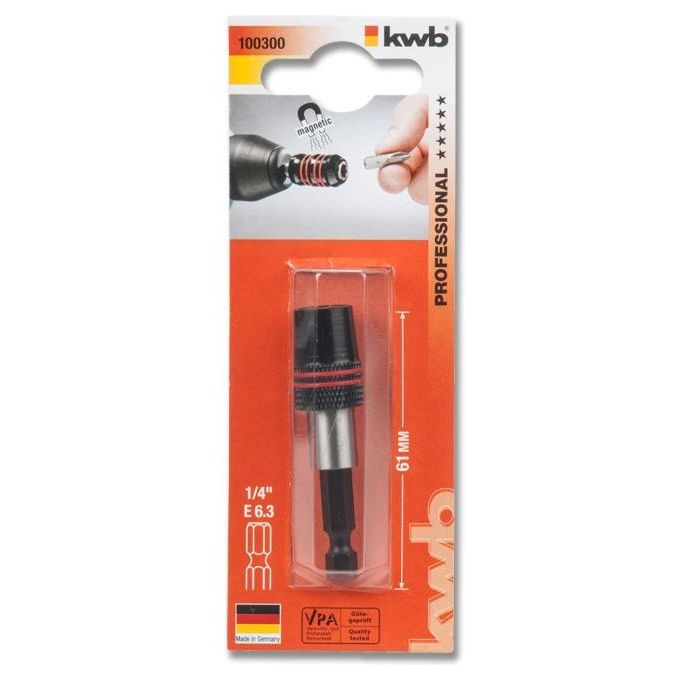 Kwb Portainserti A Cambio Rapido Acciaio Attacco Esagonale 254-4Mm 1-4 51Cm