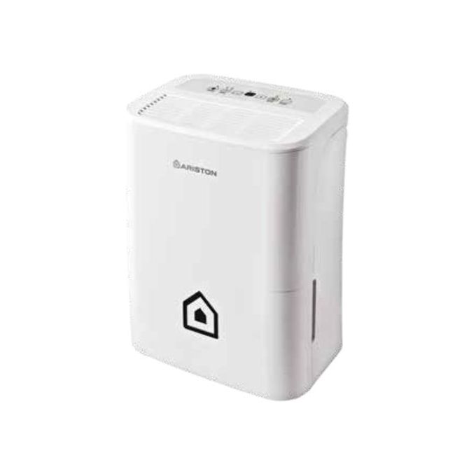 Ariston Thermo DEOS 20S Deumidificatore con serbatoio da 3 Litri 40MQ Bianco