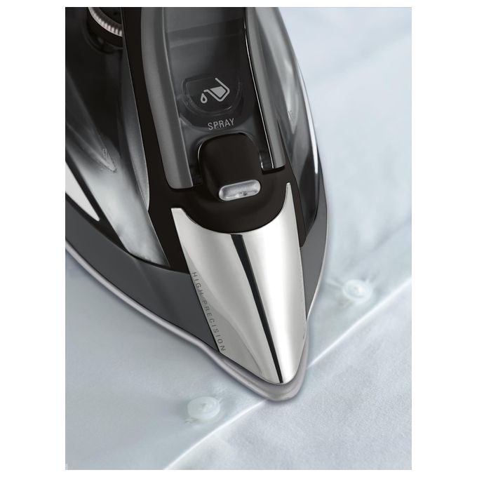 Rowenta ferro da stiro a vapore DW7025 2700W anticalcare microsteam 400HD nero grigio