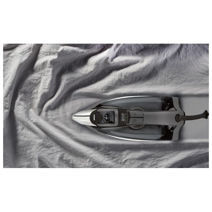 Rowenta ferro da stiro a vapore DW7025 2700W anticalcare microsteam 400HD nero grigio