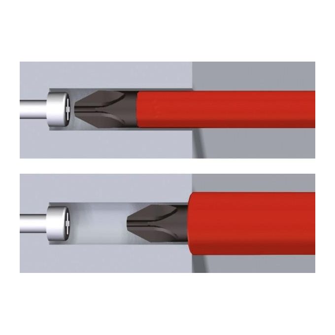 Wiha 3201ZK6 Set Cacciaviti SoftFinish Electric slimFix