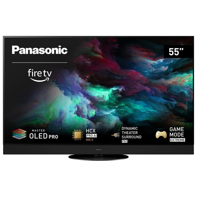 Panasonic TV-55Z90AEG MASTER OLED PRO Smart TV 4K UHD 55'' con Fire TV HDR10+ Dolby Vision IQ colore Nero