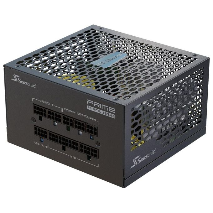 Seasonic PRIME-PX-500 Alimentatore PC ATX 500W Fanless 80 PLUS Platinum Completamente Modulare colore Nero