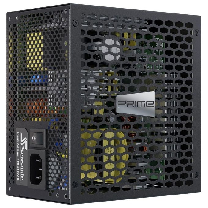 Seasonic PRIME-PX-500 Alimentatore PC ATX 500W Fanless 80 PLUS Platinum Completamente Modulare colore Nero
