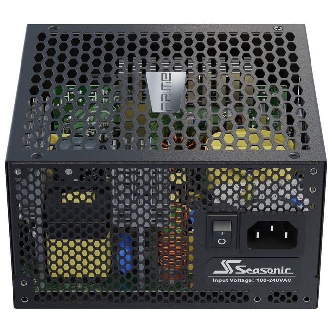 Seasonic PRIME-PX-500 Alimentatore PC ATX 500W Fanless 80 PLUS Platinum Completamente Modulare colore Nero