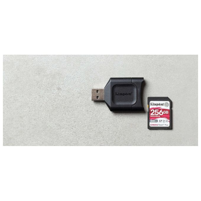 Kingston Technology MobileLite Plus Lettore di Schede Usb 3.2 Gen 1 Type-A Nero