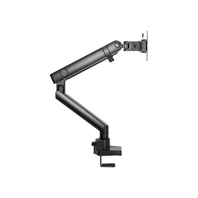 ICY BOX IB-MS313-T Supporto per Monitor da Scrivania 1 Display fino a 81,3 cm (32'') 8 Kg VESA 75x75 100x100 Regolabile Rotazione 360° Inclinazione -45° a 90° con Gestione Cavi Fissaggio a Morsa colore Nero