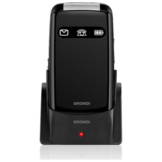 Brondi Amico Favoloso 2.8'' Dual Sim ideale per anziani Nero