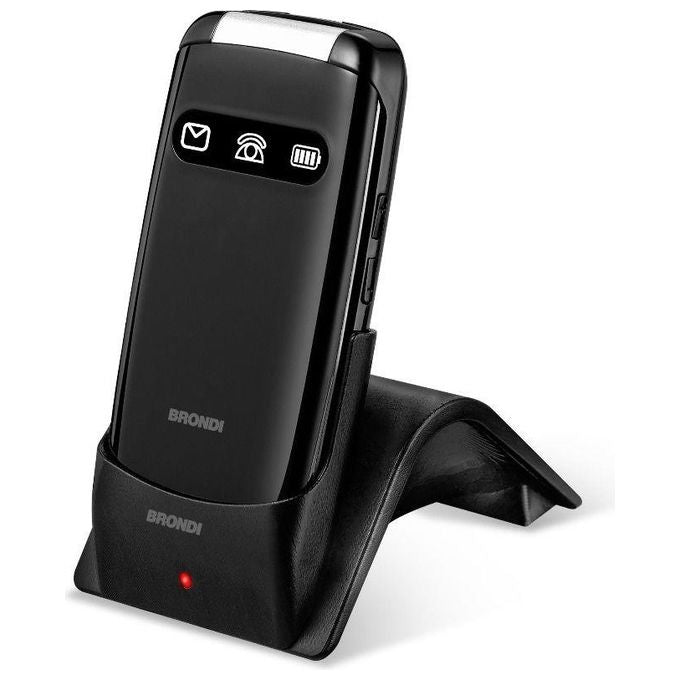 Brondi Amico Favoloso 2.8'' Dual Sim ideale per anziani Nero