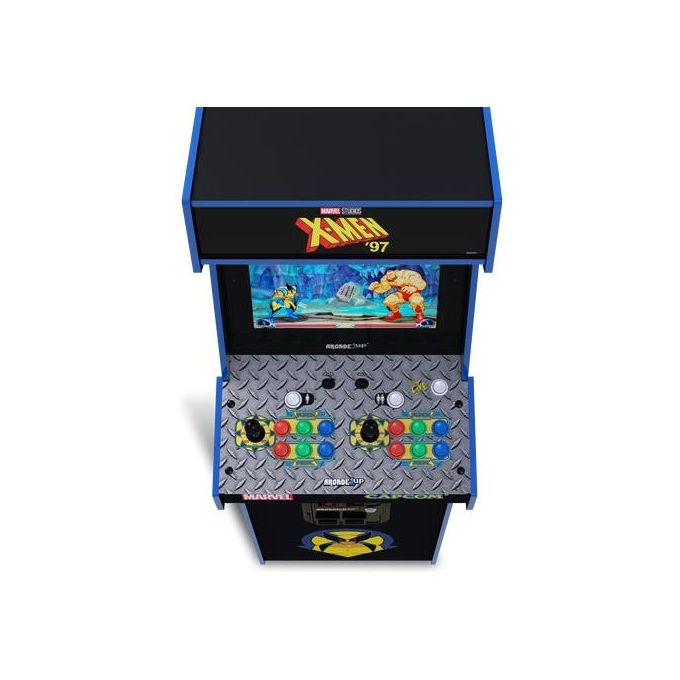 Arcade1Up MRCA403811 X-Men 97 Deluxe Edition Cabinato Arcade 8 Giochi Wi-Fi Schermo LCD 17'' 1-2 Giocatori colore Multicolore