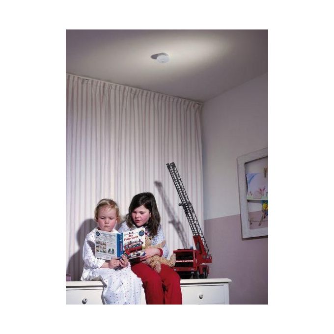 Brennenstuhl 1290050004 RM L 3100 Rilevatore di Fumo Wireless 85 dB batteria litio 10 anni 4 pezzi colore Bianco