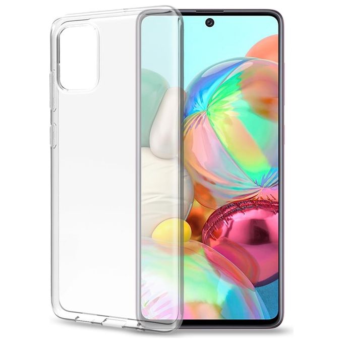 Celly Tpu Cover per Samsung Galaxy a71 Trasparente