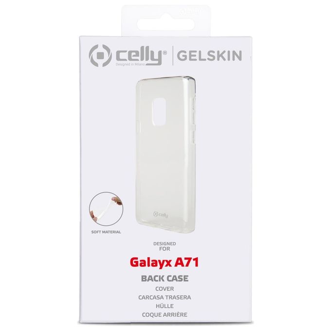 Celly Tpu Cover per Samsung Galaxy a71 Trasparente