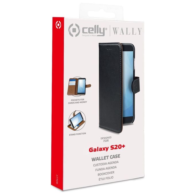 Celly Wally Case per Samsung Galaxy s20+ Black