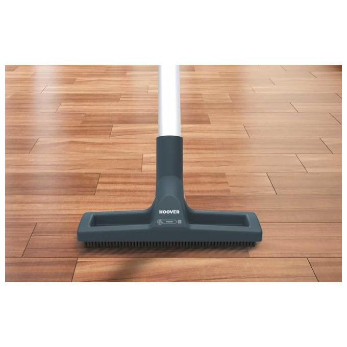 Hoover KS31PAR 011 Khross Aspirapolvere a Traino con Filo senza Sacco Tecnologia Multiciclonica Potenza 550 W Capacita' 1,8 Litri con Spazzola Parquet Luxor Black