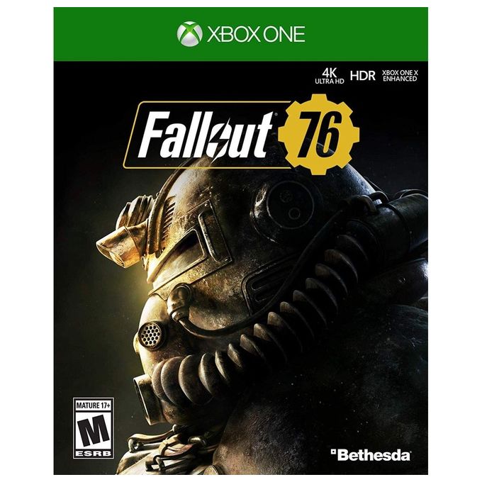 Bethesda WASTELANDERS Gioco Fallout 76 per Xbox One con Espansione Inclusa Wastelanders e Contenuto Aggiuntivo Alba d'Acciaio colore Nero