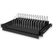 Digitus DN-97665 Mensola Estraibile per Tablet-Portatili-Smartphone 175x483x340mm Nero Ral 9005