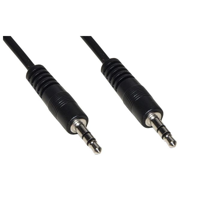 Link cavo audio stereo jack 3,5 mm maschio-maschio mt 2