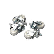 Digitus set 4 ruote (due bloccabili) per armadi rack linea eco per carico fino a 250 kg.
