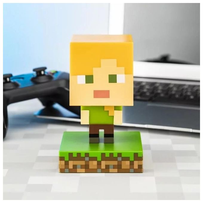 Paladone Mini Lampada da Notte Minecraft Alex Icon Light BDP