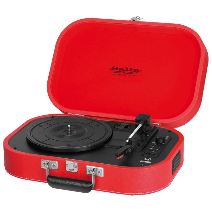 Trevi TT1020BT Giradischi Portatile Sally Mp3 Usb Bluetooth Rosso