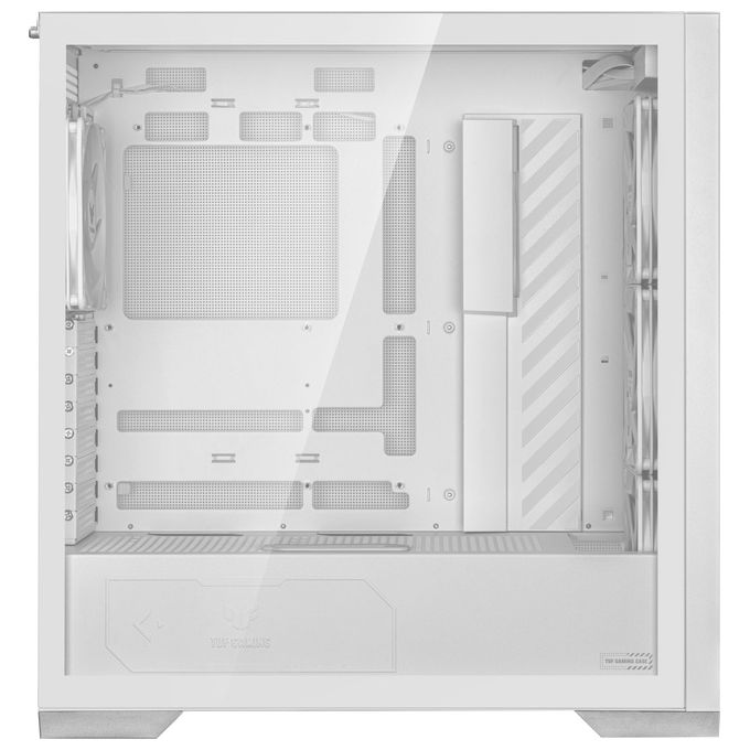 ASUS 90DC00I3-B19000 TUF Gaming GT302 ARGB Case Mid Tower Supporto EATX Ventole 140 mm Preinstallate Pannello in Vetro Temperato colore Bianco
