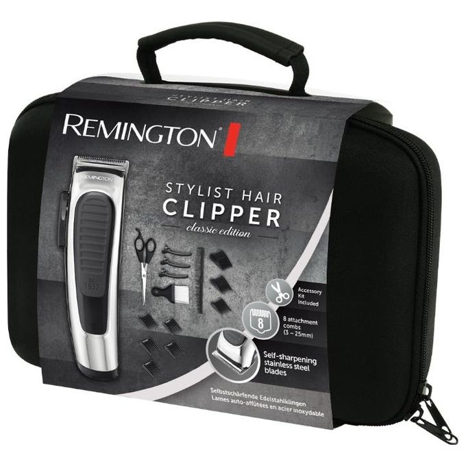 Remington HC450 Tagliacapelli Nero-Acciaio Inossidabile