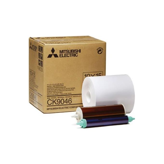Mitsubishi CK 9046 Carta per Stampa 10x15cm 600 Stampe