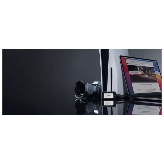 Kingston SXS2000-4000G XS2000 SSD Esterno Portatile 4 TB USB 3.2 Gen 2x2 USB tipo C 2000 MB-s colore Nero Argento