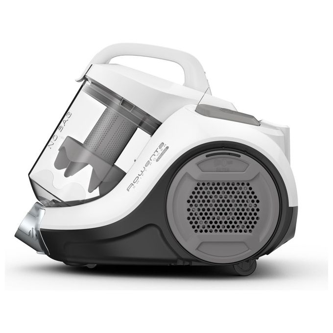 Rowenta RO2957EA Swift Power Cyclonic Aspirapolvere a Traino Senza Sacco Pulizia a Secco Capacita' 1,5 Litri 750 W Bianco-Grigio