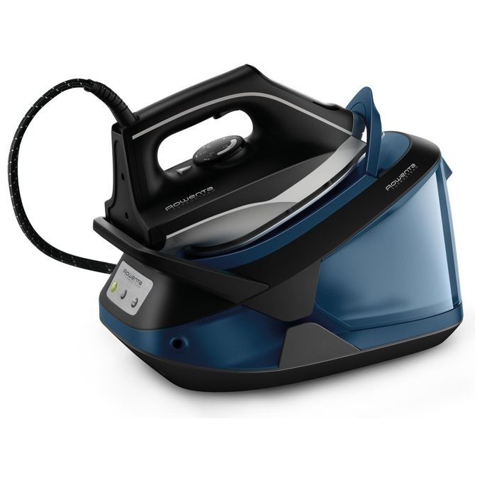 Rowenta VR8322 Turbosteam Ferro da Stiro con Caldaia 2600 W 6.5 bar 120 g-min Serbatoio 1.7 L Piastra Microsteam 400 colore Nero Blu
