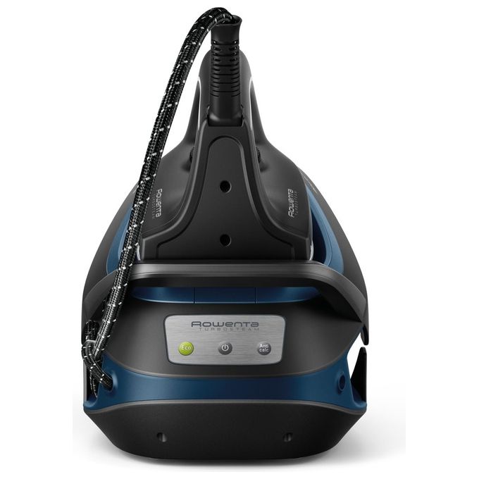 Rowenta VR8322 Turbosteam Ferro da Stiro con Caldaia 2600 W 6.5 bar 120 g-min Serbatoio 1.7 L Piastra Microsteam 400 colore Nero Blu