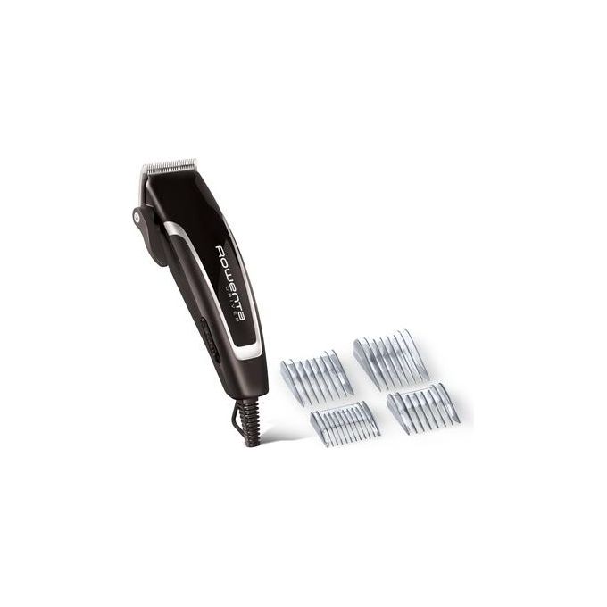 Rowenta TN1603F0 Driver Tagliacapelli lame acciaio inox 15 impostazioni 1-12 mm cavo 1,8 m colore Nero Argento