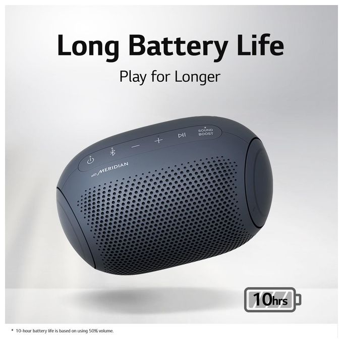 LG PL2.DEUSLLK Altoparlante Portatile 5W Mono Split Blu