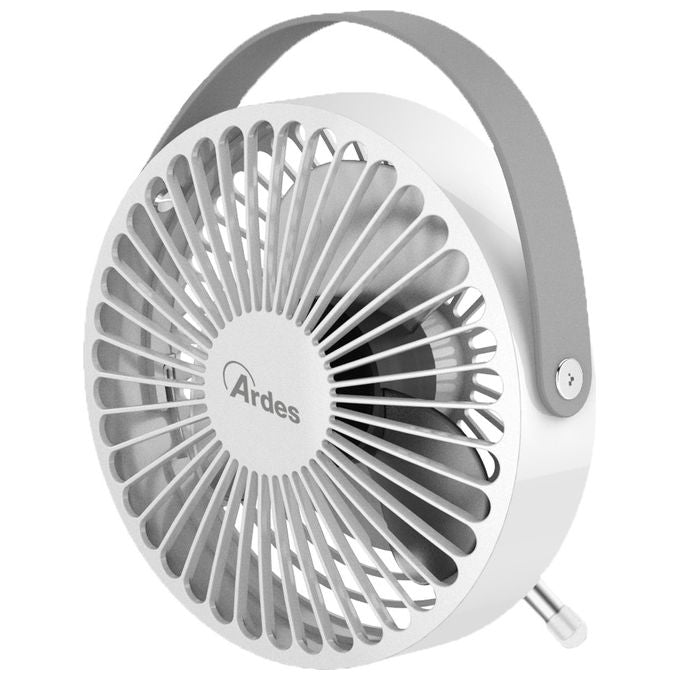Ardes Ventilatore da Scrivania Usb Mino 15cm con 3 Pale e Piedini Antivibrazione per Comfort e Praticita' in ogni Ambiente