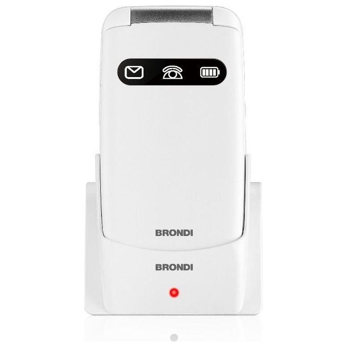 Brondi Amico Favoloso Cellulare Numeri Grandi Bianco