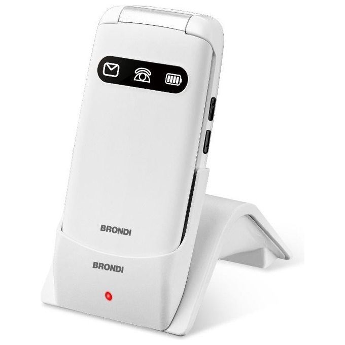 Brondi Amico Favoloso Cellulare Numeri Grandi Bianco