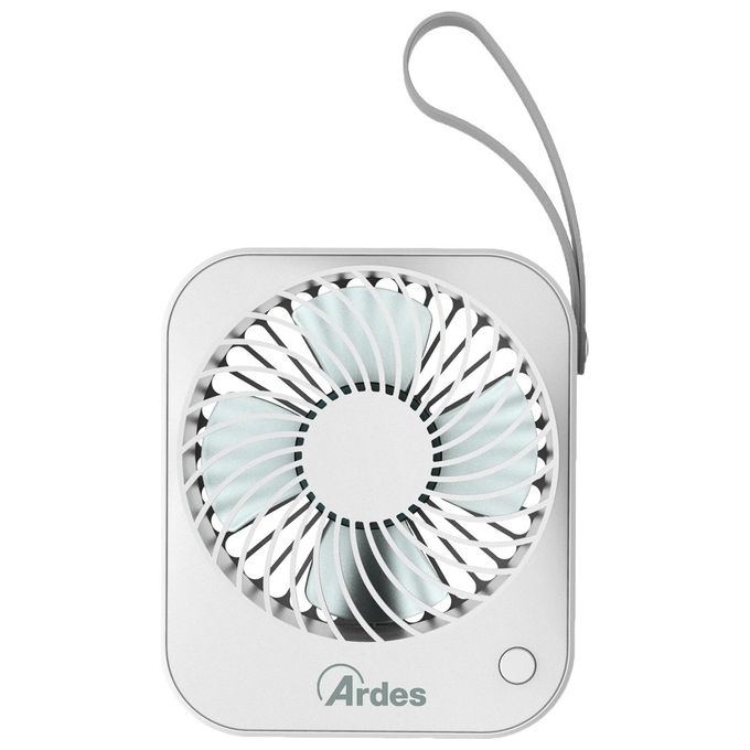 Ardes Ventilatore da Scrivania Usb Tauro 11cm 3 Pale con Piedini Antivibrazione per Uso Pratico e Confortevole