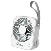 Ardes Ventilatore da Scrivania Usb Tauro 11cm 3 Pale con Piedini Antivibrazione per Uso Pratico e Confortevole