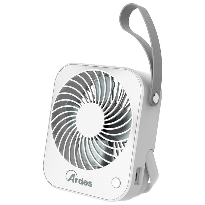 Ardes Ventilatore da Scrivania Usb Tauro 11cm 3 Pale con Piedini Antivibrazione per Uso Pratico e Confortevole