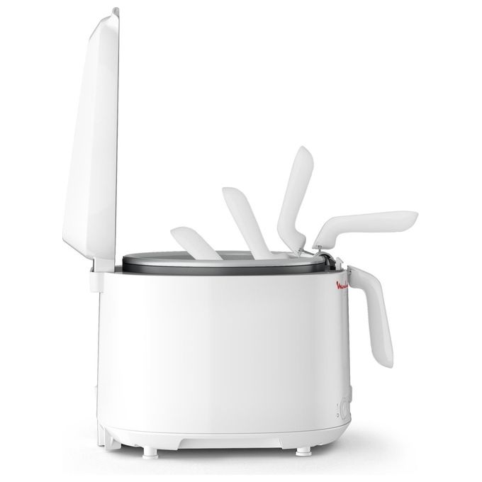 Moulinex AF203110 FryUno Friggitrice ad olio 1 Kg 1,8 L 1600 W termostato regolabile 150-190°C 4 persone colore Bianco